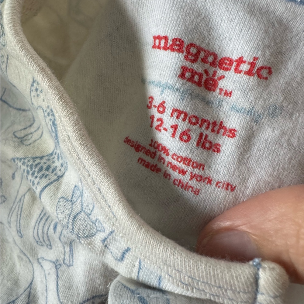 Magnetic Me Pajamas 3-6 months
